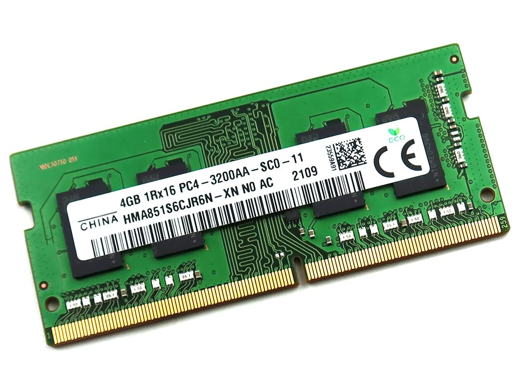 Memory HMA851S6CJR6N-XN Replacement for SK Hynix 4GB DDR4 SO-DIMM
